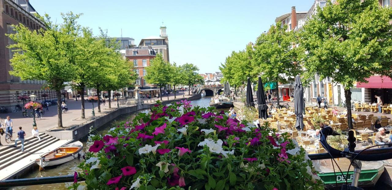 Charming Design Apartment In The Heart Of Leiden Exterior foto